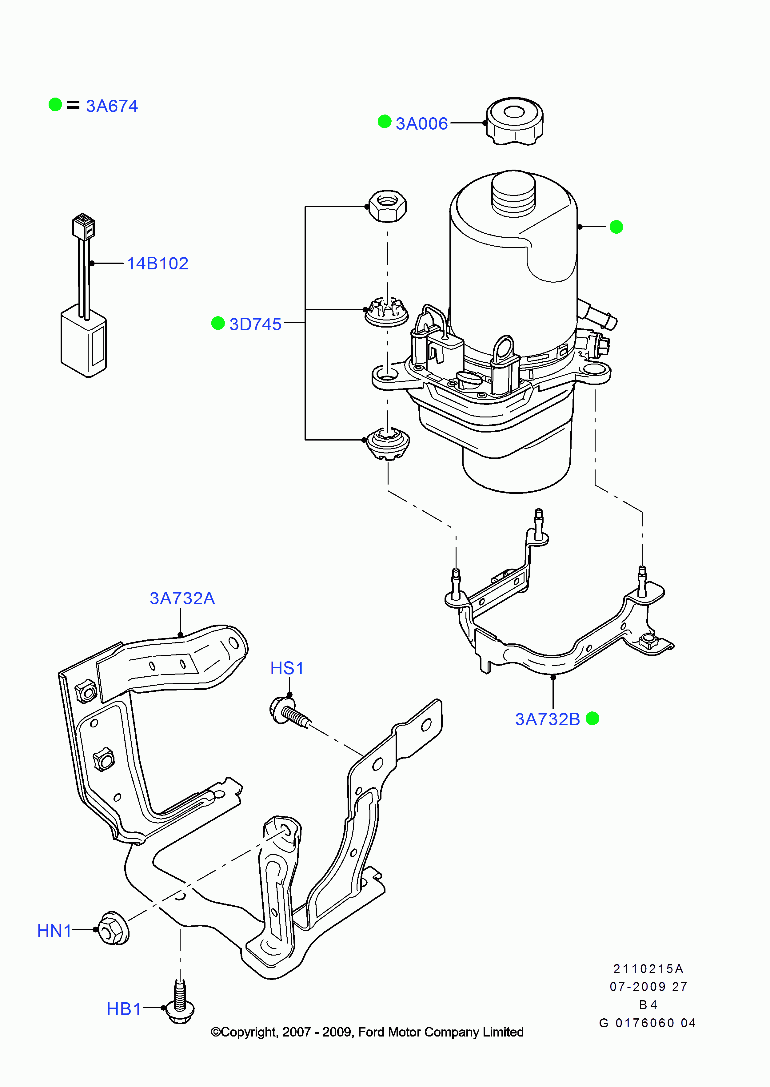 FORD 1440414 - Pompa idraulica, Sterzo autozon.pro