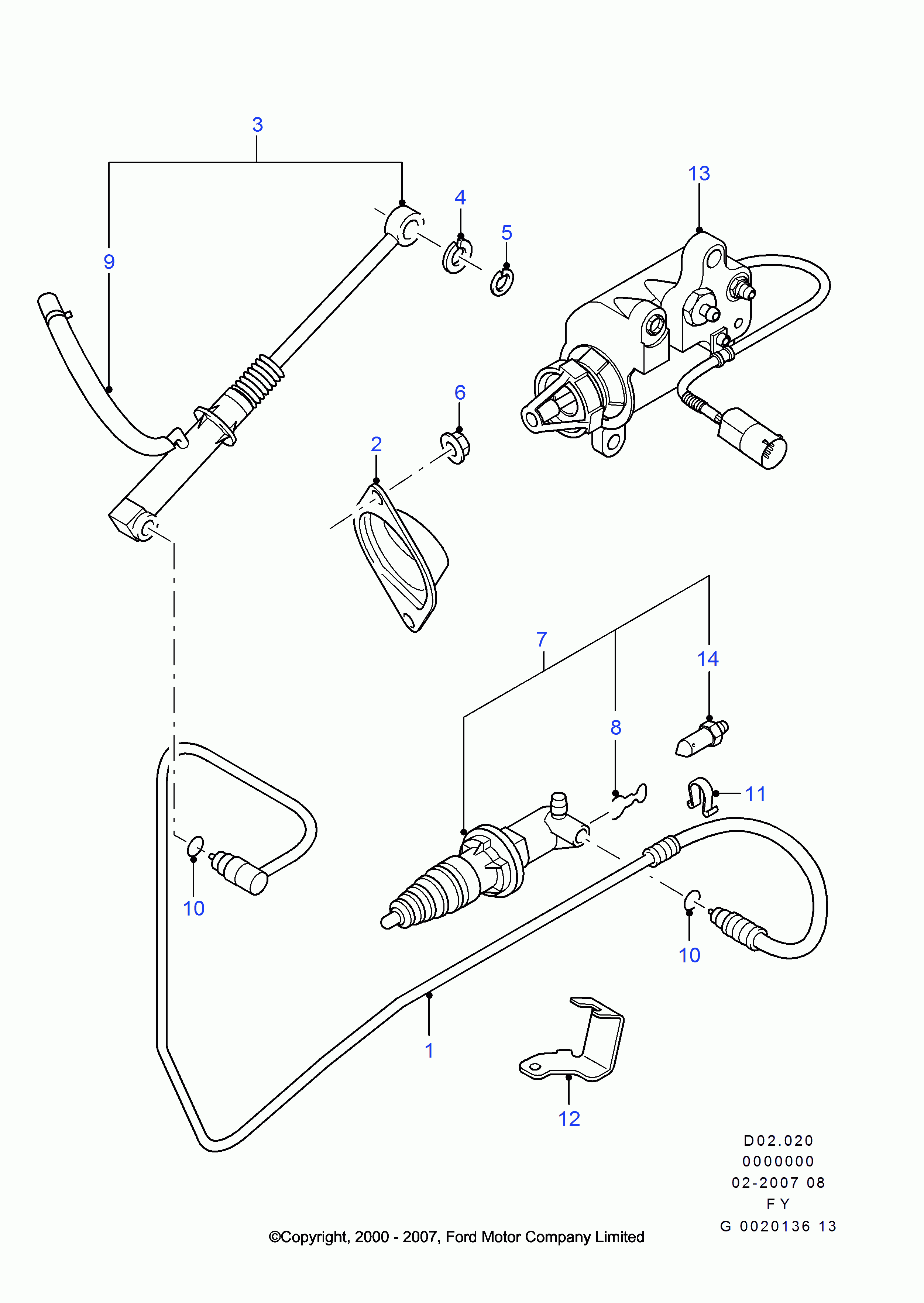 FORD 4411095 - Bracket autozon.pro