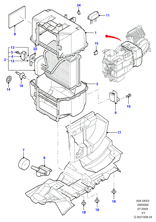 FORD 1110378 - Motor - Vent Air Nozzle autozon.pro