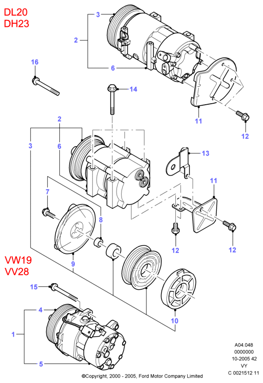 Skoda 1458685 - Compressore, Climatizzatore autozon.pro