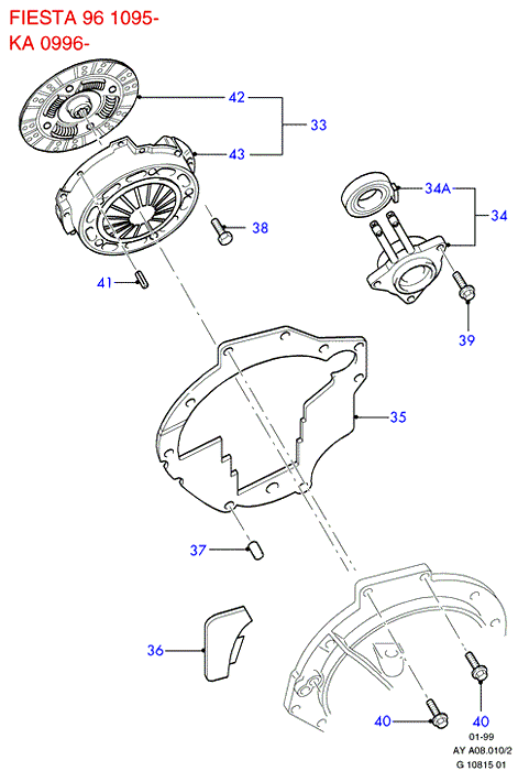 FORD 5026004 - Kit frizione autozon.pro