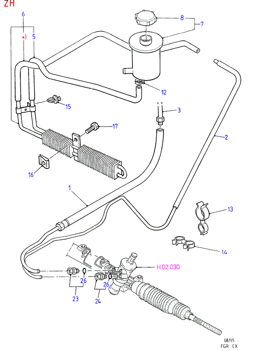 FORD 6897110 - Kit cinghie dentate autozon.pro