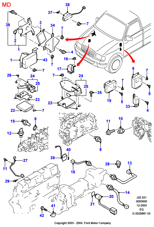 FORD 2029384 - Sensore, Pressione olio autozon.pro