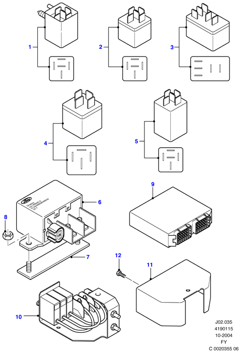 FORD 4 147 429 - Intermittenza di lampeggio autozon.pro