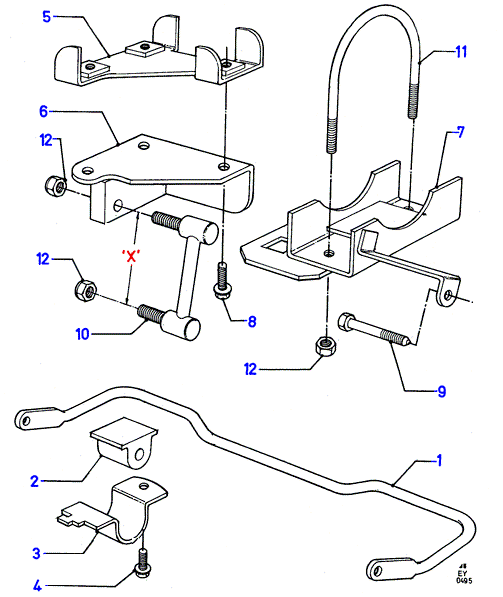 FORD 164 95 27 - Asta / Puntone, Stabilizzatore autozon.pro