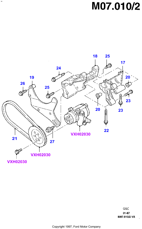 FORD 1135719 - Cinghia Poly-V autozon.pro