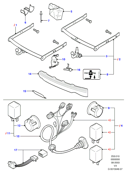 FORD 1110496 - Bolt And Plate Assy autozon.pro