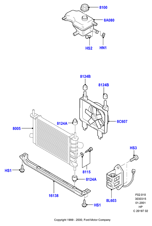 FORD 1102678 - Serbatoio compensazione, Refrigerante autozon.pro