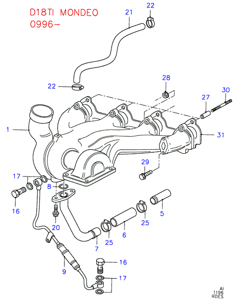 FORD 1103458 - Anello di tenuta autozon.pro