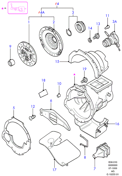 Caterpillar 1025836 - Motorino d'avviamento autozon.pro