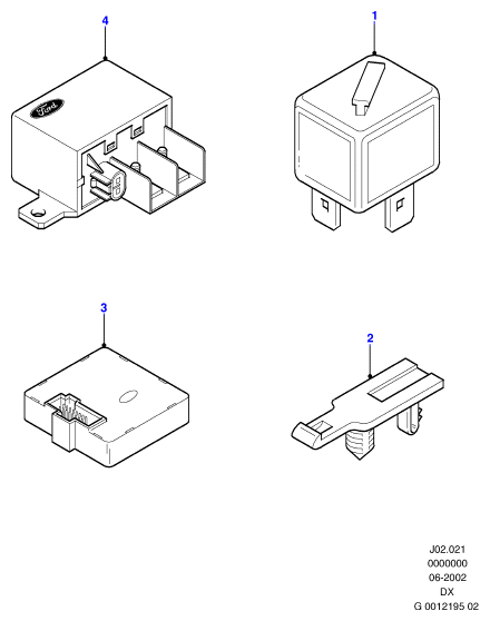 FORD 1035579 - Intermittenza di lampeggio autozon.pro