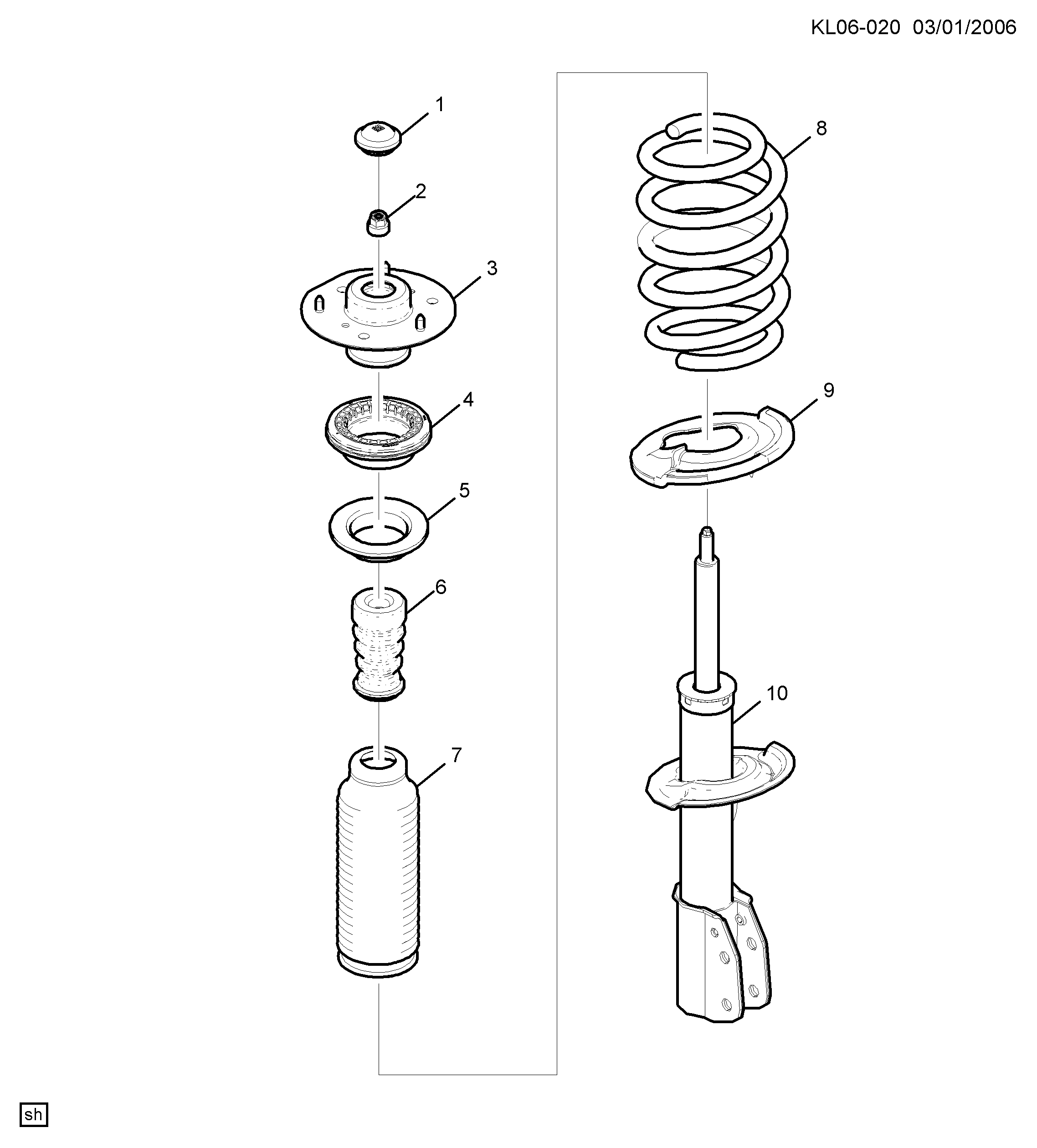 Opel 95166266 - Ammortizzatore autozon.pro