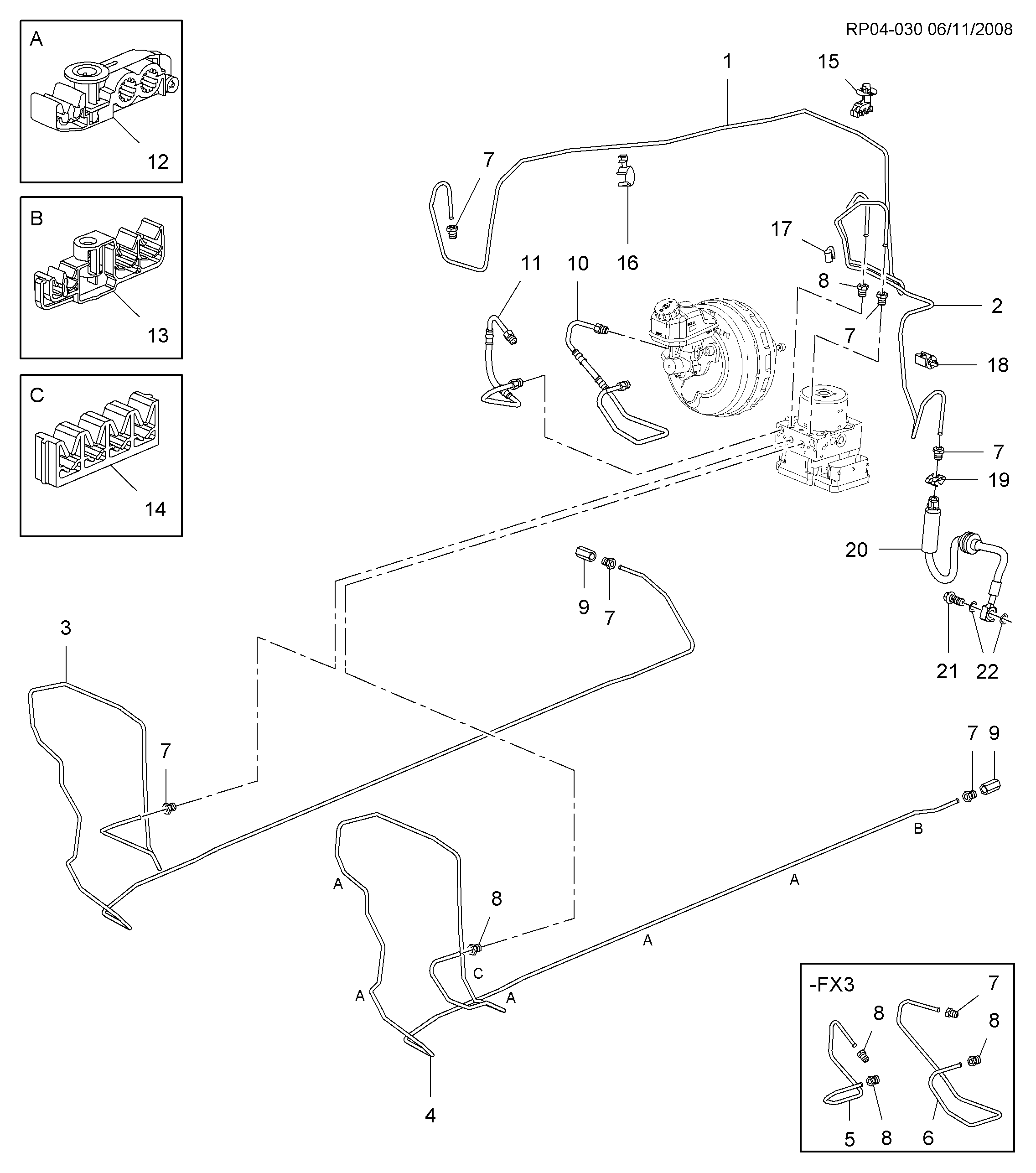 Opel 13399770 - Flessibile del freno autozon.pro