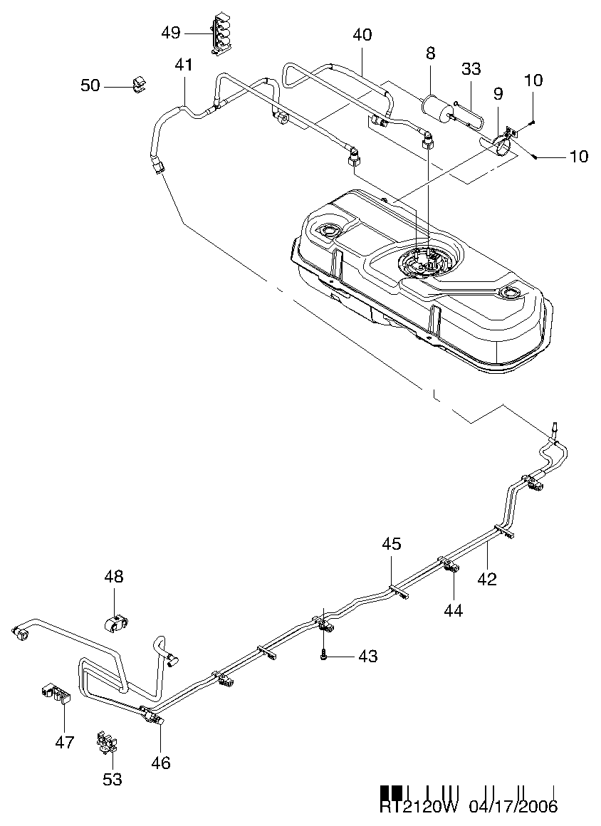 Opel 96537170 - Filtro carburante autozon.pro