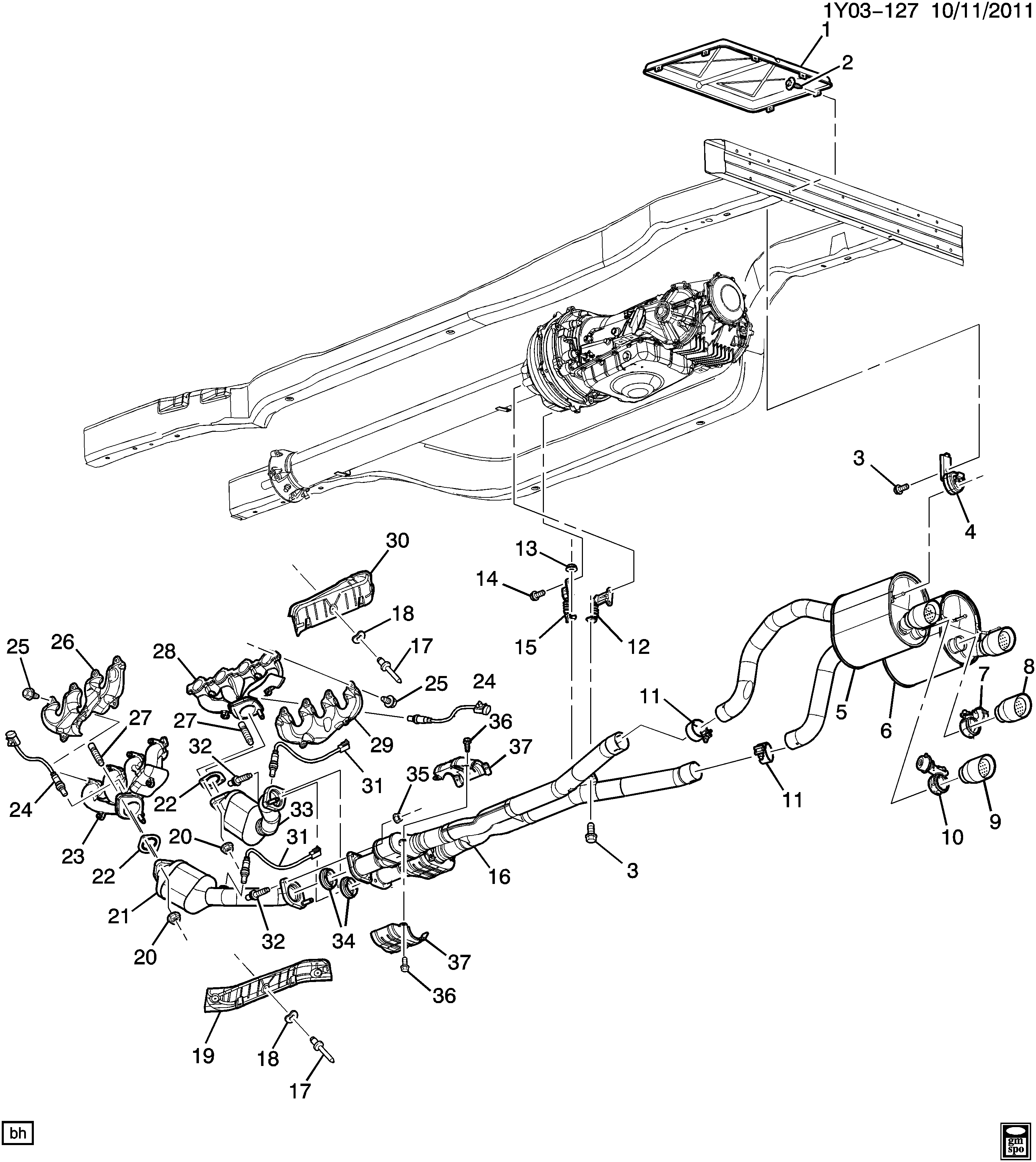 GMC 12581966 - Sonda lambda autozon.pro