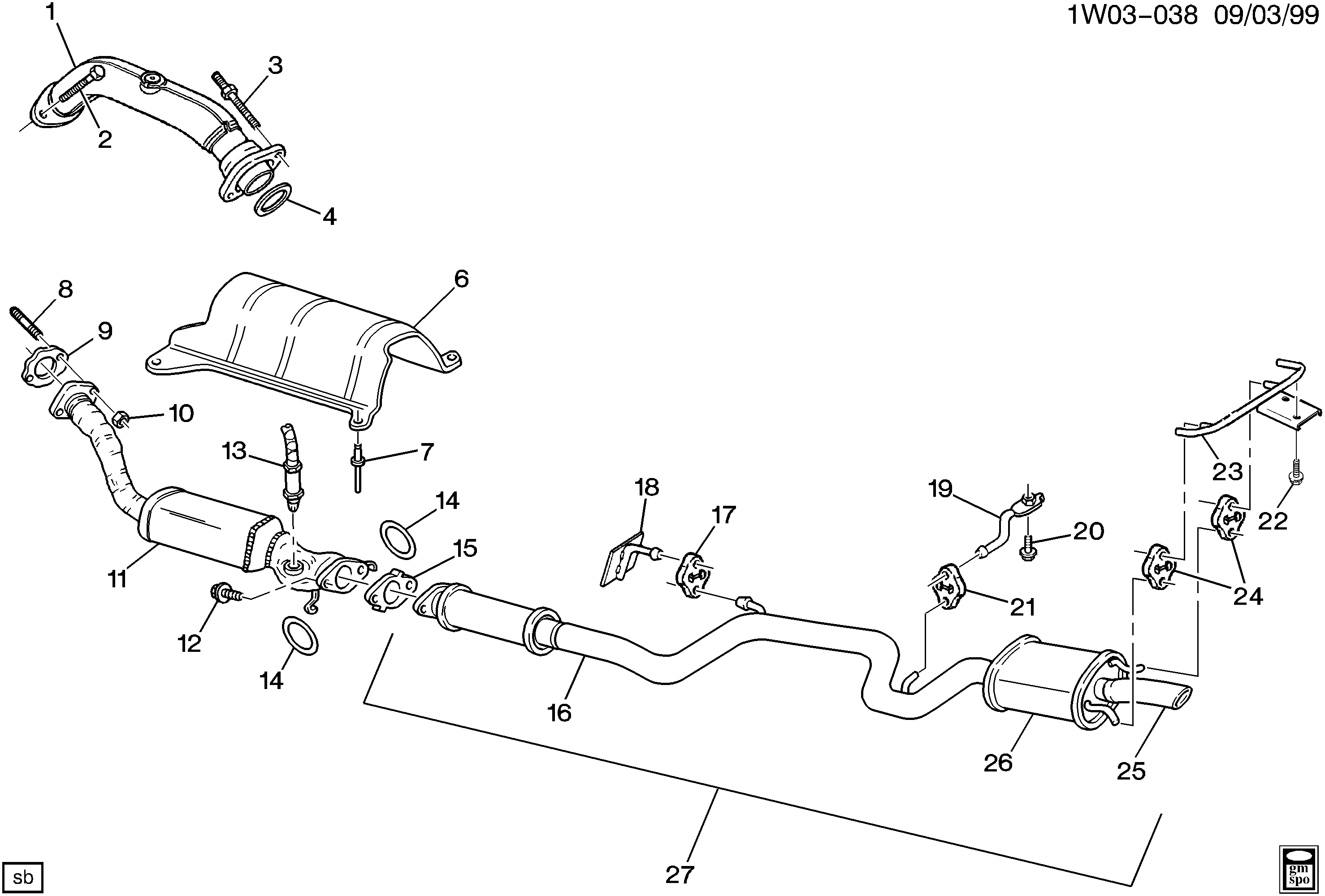 Pontiac 19178747 - Sonda lambda autozon.pro