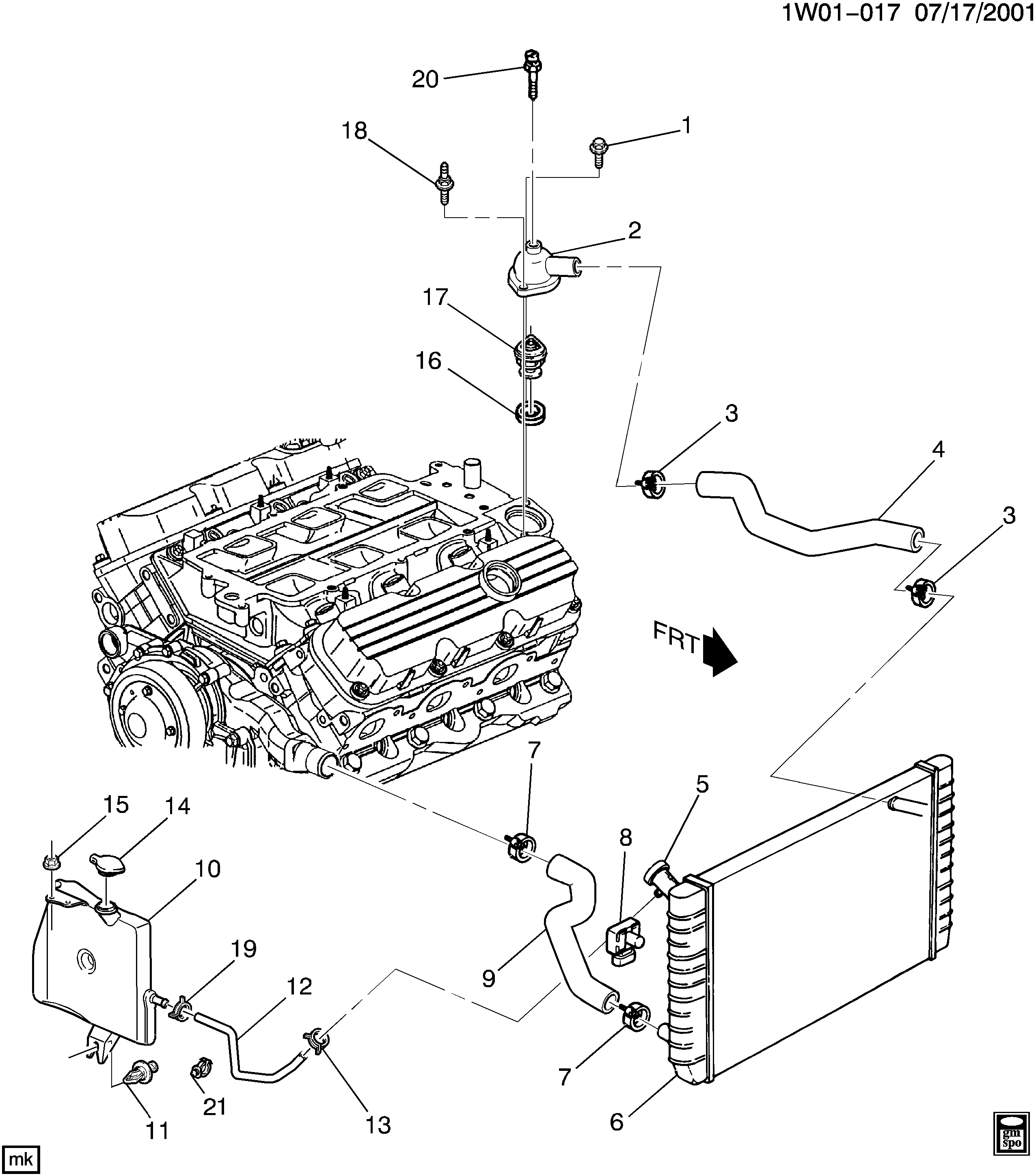 Chevrolet 24505924 - Termostato, Refrigerante autozon.pro