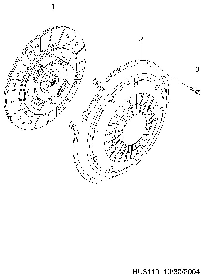 DAEWOO 96333467 - Disco frizione autozon.pro