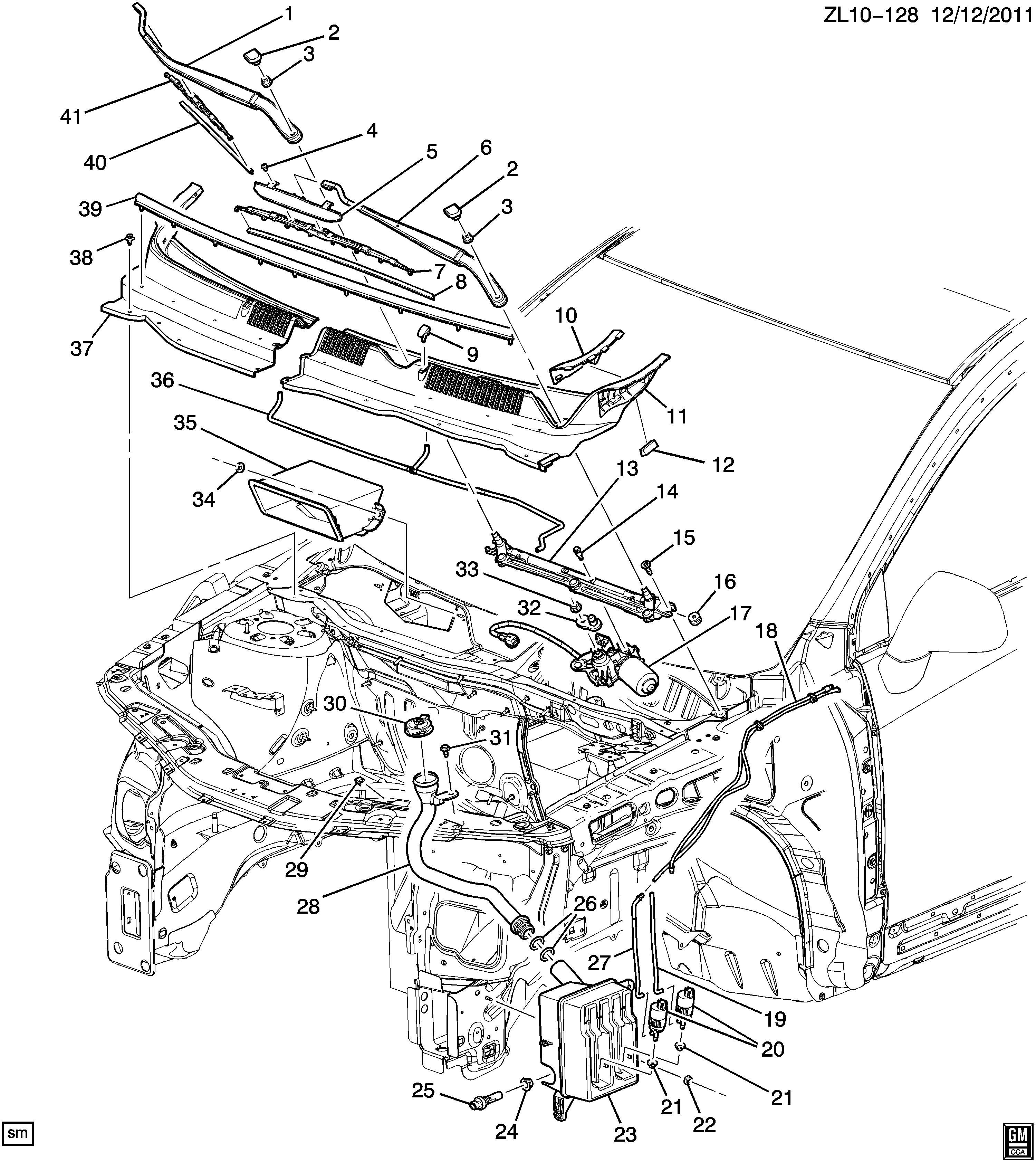 DAEWOO 95479599 - Spazzola tergi autozon.pro