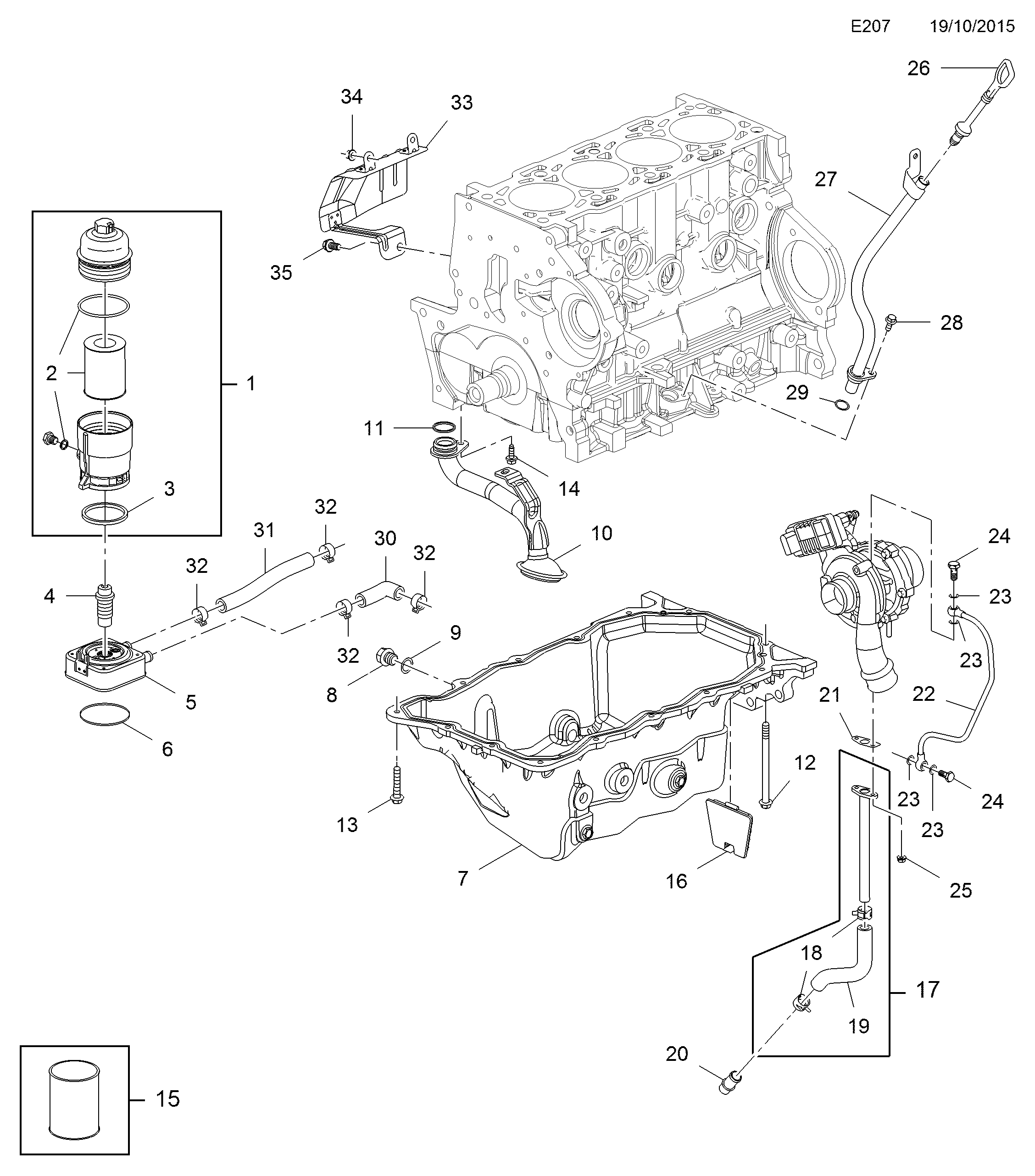 Opel 4805 011 - Vite di chiusura, vaschetta dell'olio autozon.pro