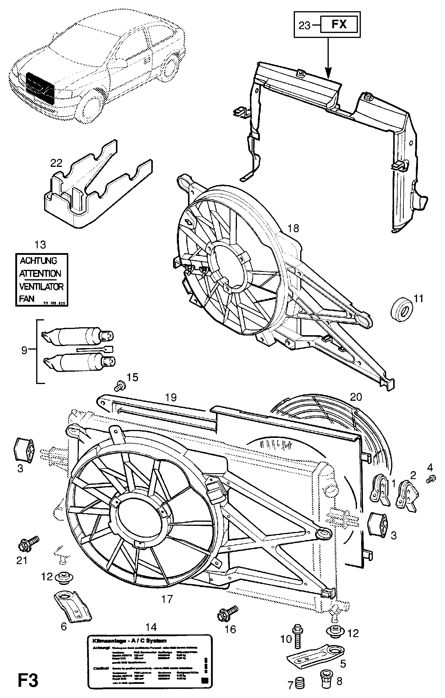 OPEL 302197 - Sensore, N° giri ruota autozon.pro