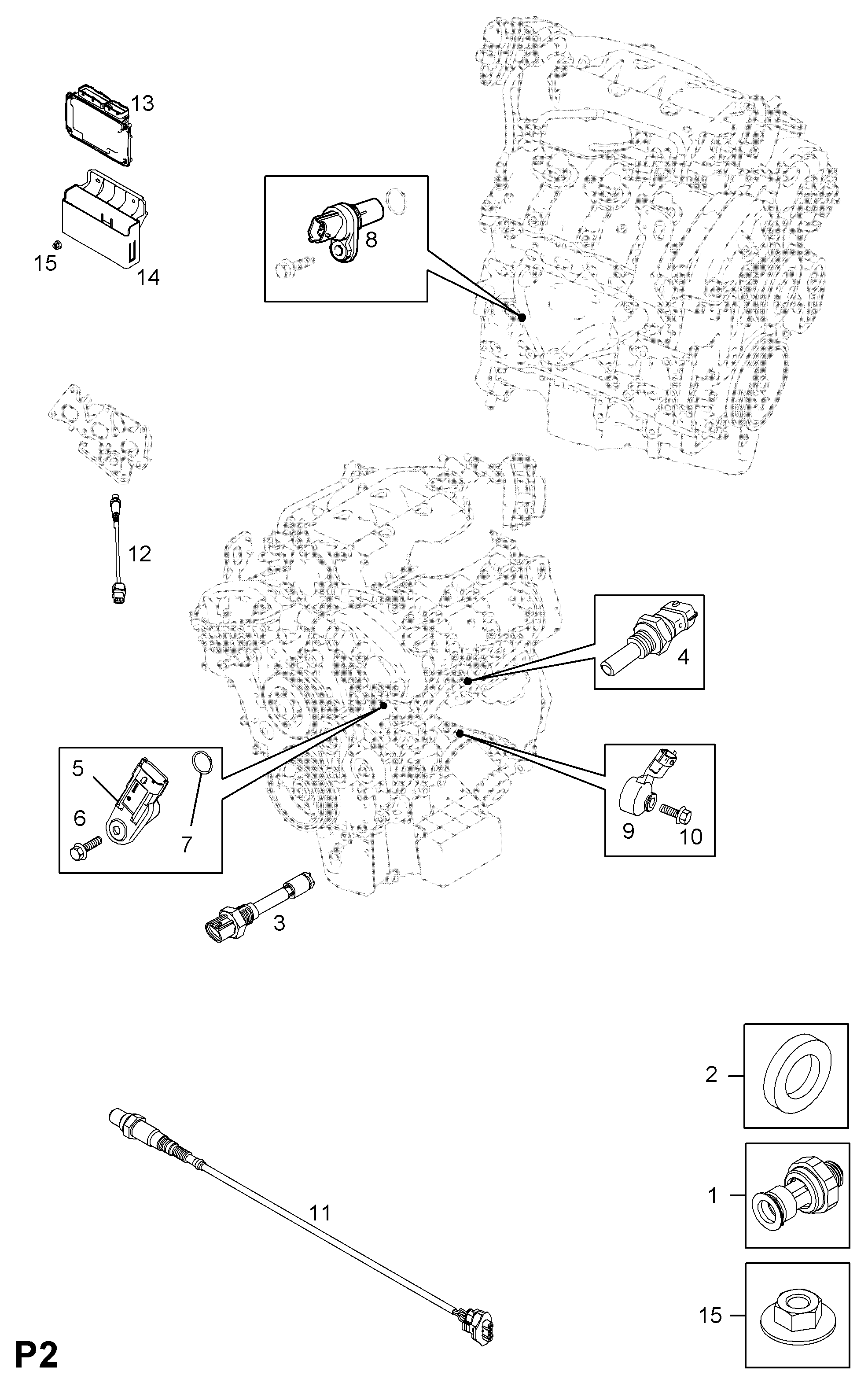 Opel 48 07 856 - Sonda lambda autozon.pro