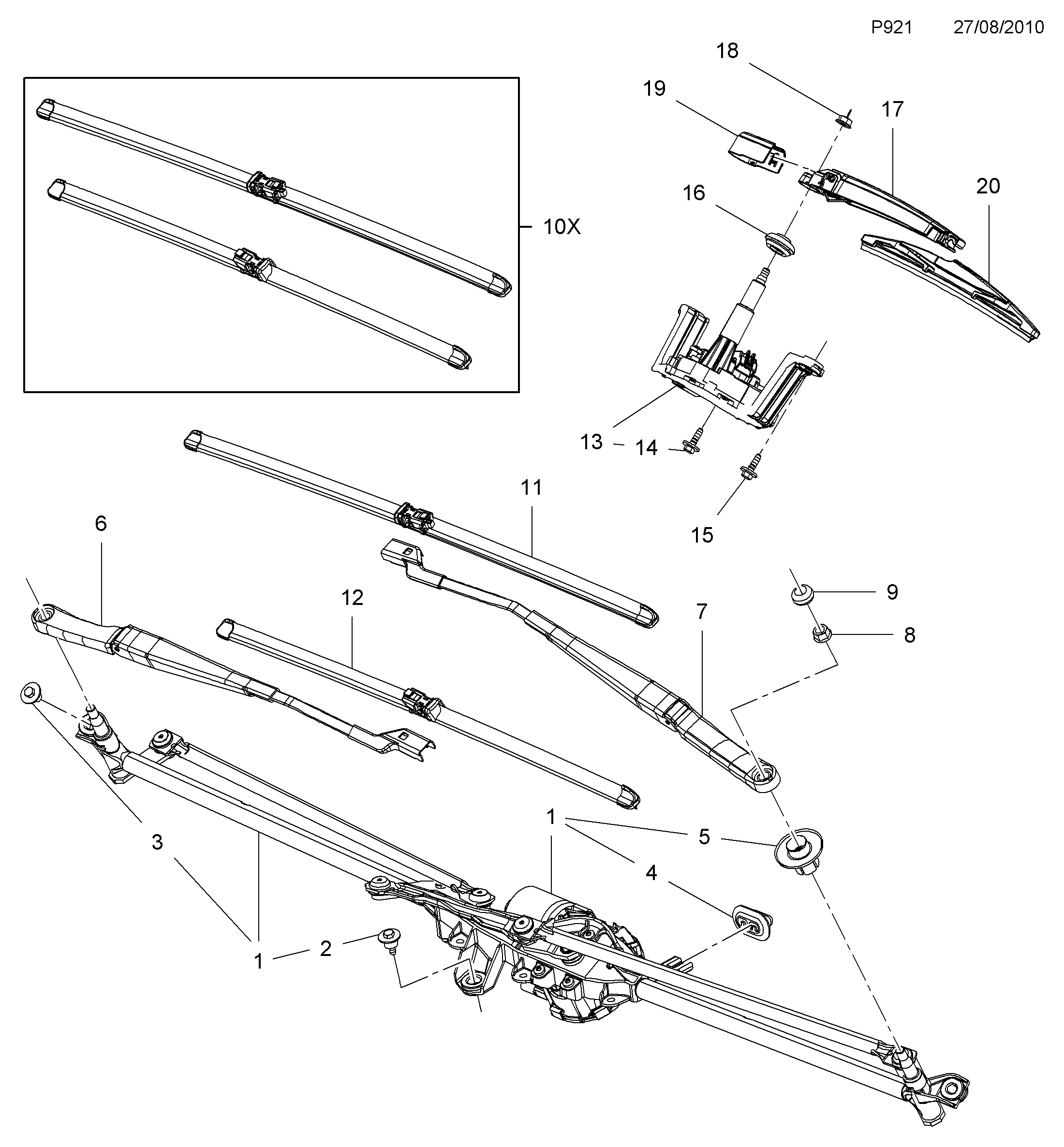 Opel 1272028 - Spazzola tergi autozon.pro