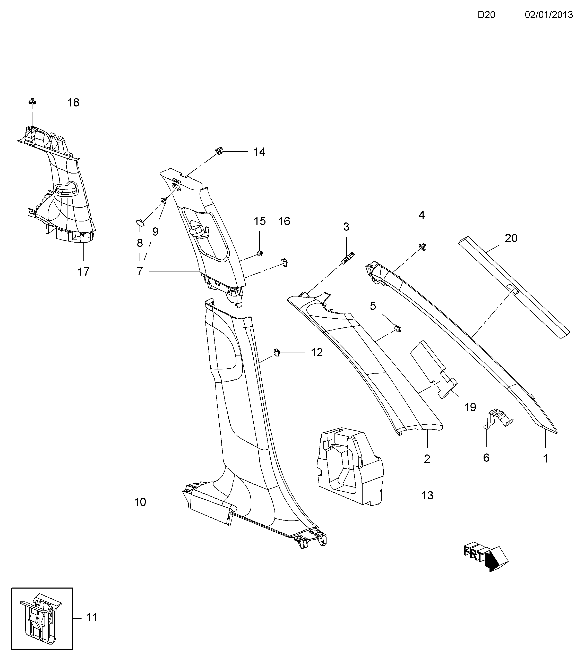 FORD 2225236 - Cinghia Poly-V autozon.pro