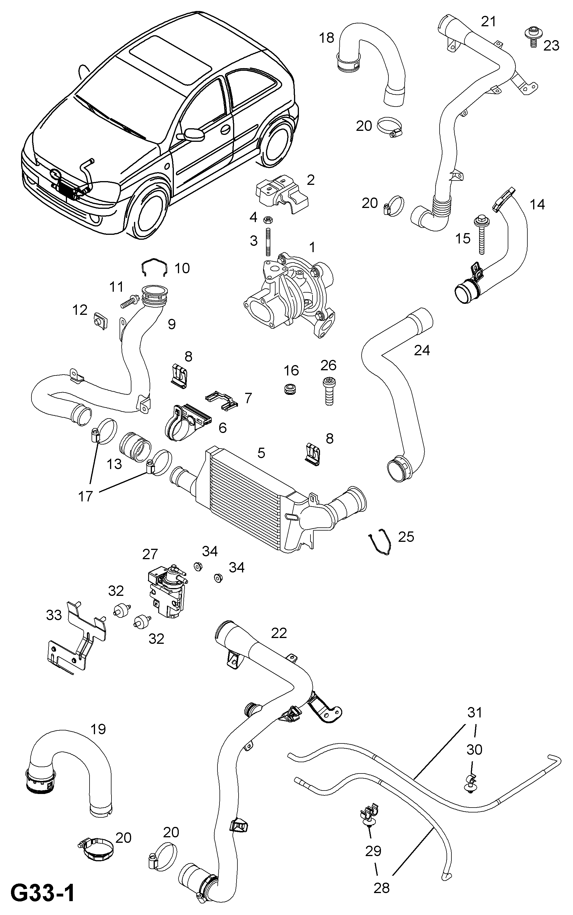 Suzuki 860585 - Turbocompressore, Sovralimentazione autozon.pro