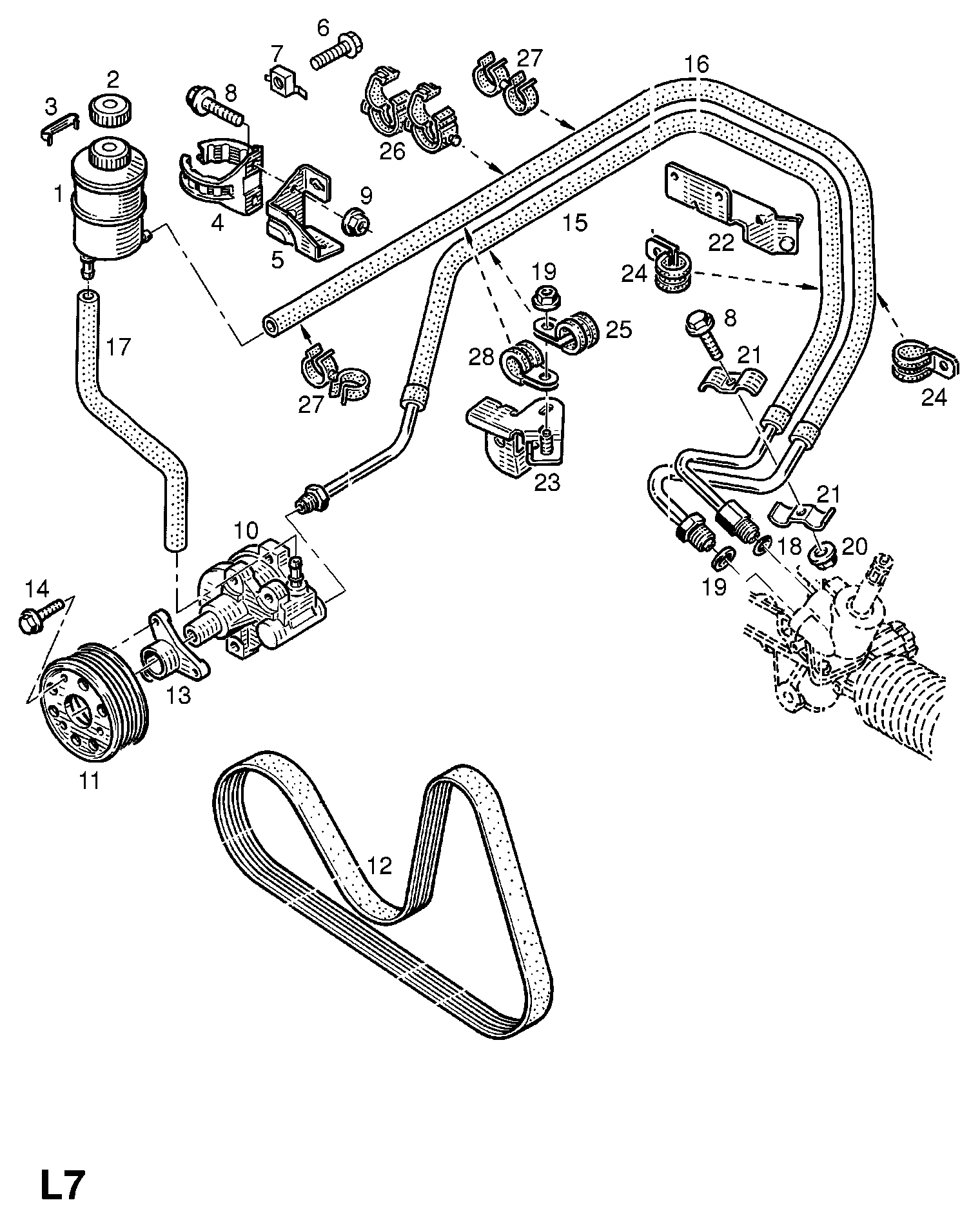 Opel 4401649 - Cinghia Poly-V autozon.pro