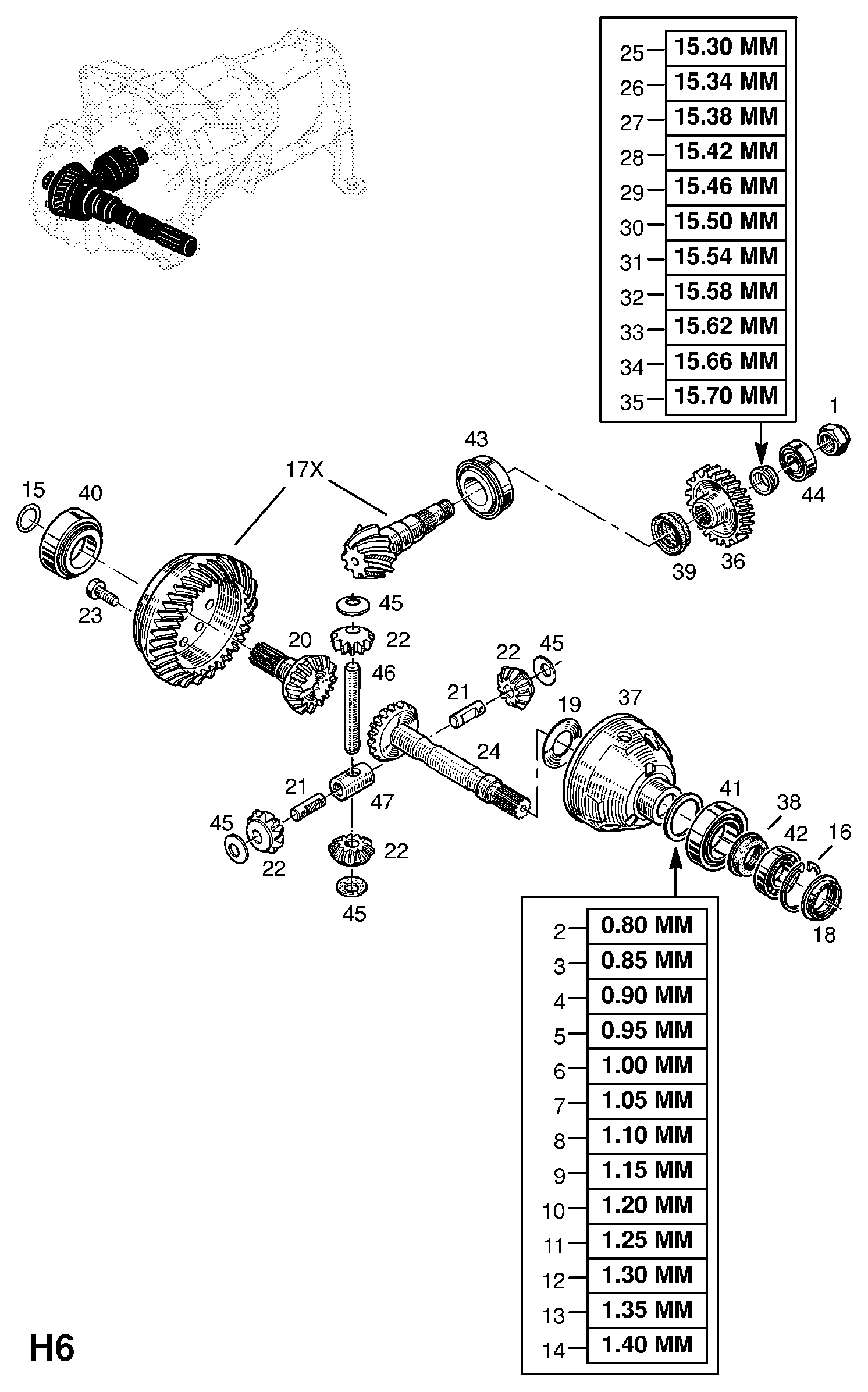 RYME 4401022 - Giunto assiale, Asta trasversale autozon.pro