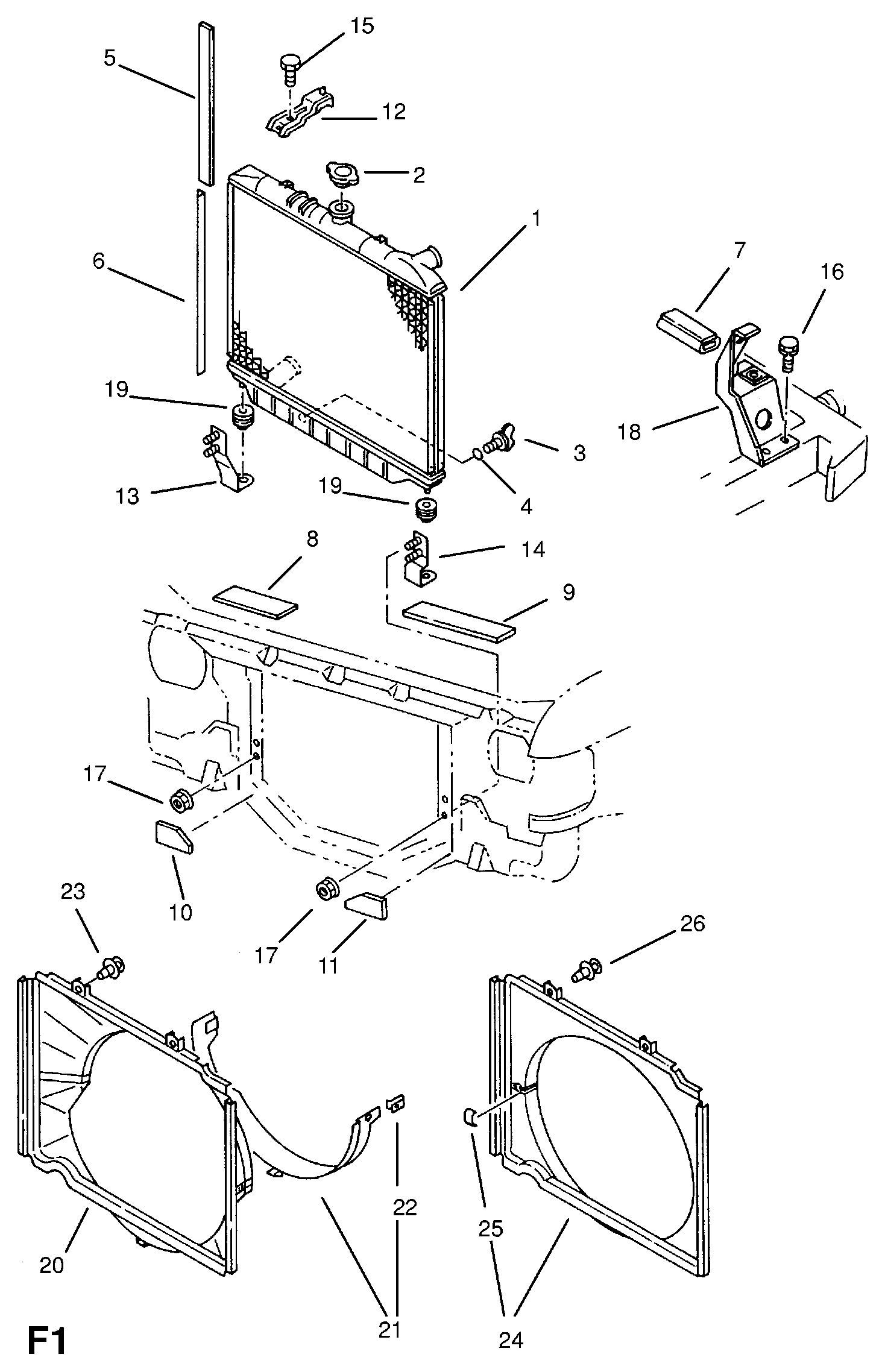 Vauxhall 1326026 - Tappo, radiatore autozon.pro