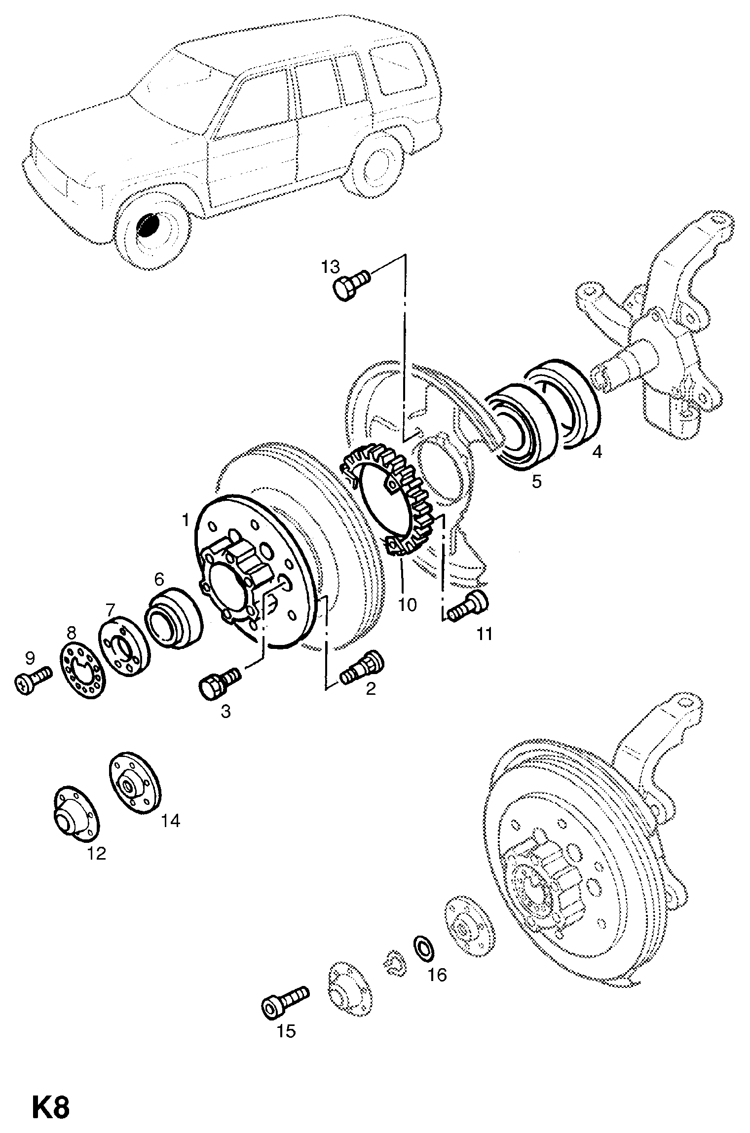 Opel 328109 - Kit cuscinetto ruota autozon.pro