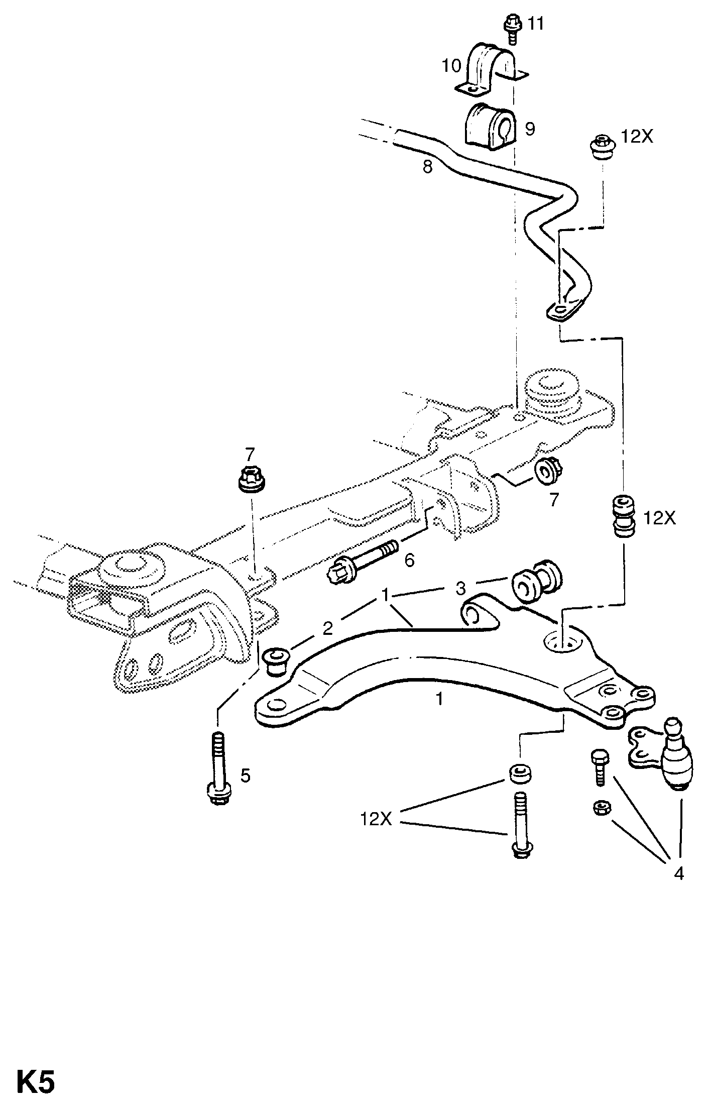 PEUGEOT 3523.62 - Supporto, Braccio oscillante autozon.pro