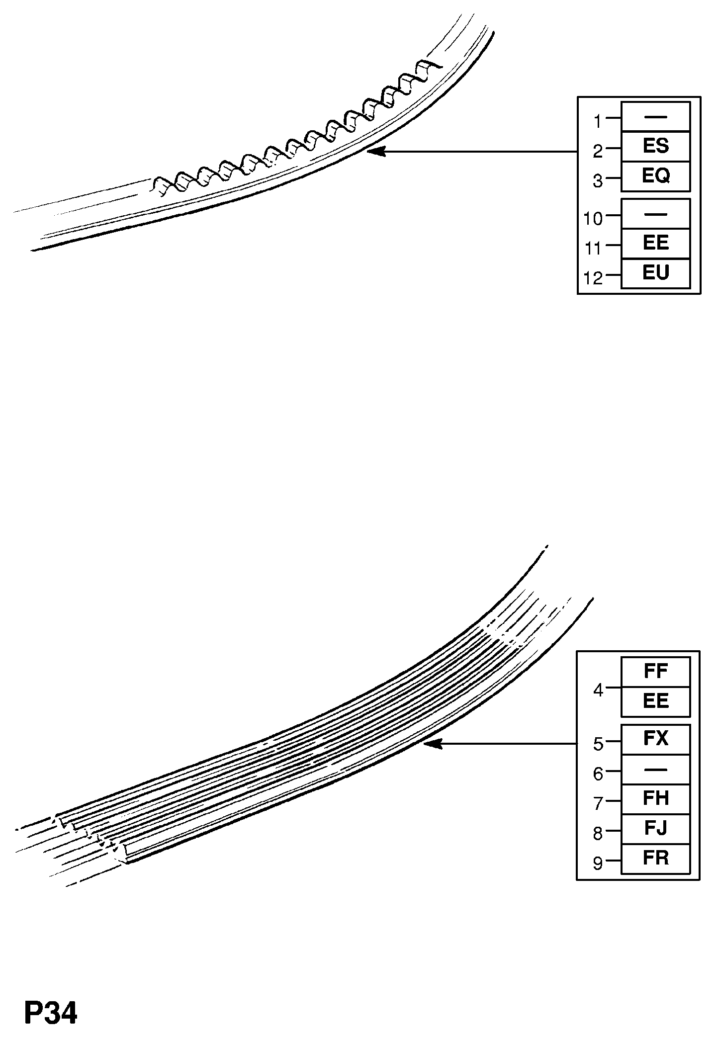 Opel 1340617 - Cinghia Poly-V autozon.pro