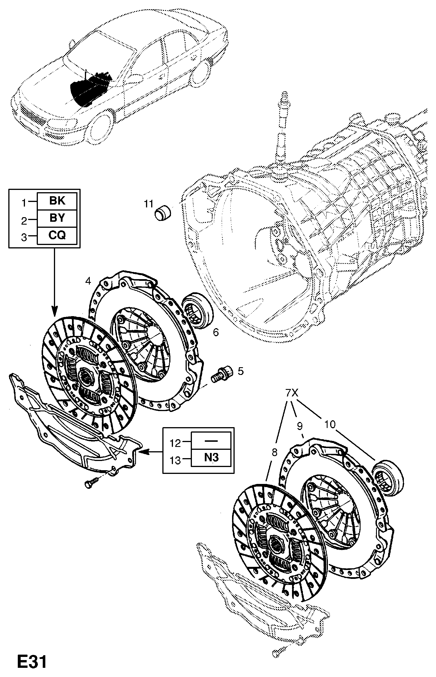 Opel 6 66 125 - Spingidisco frizione autozon.pro