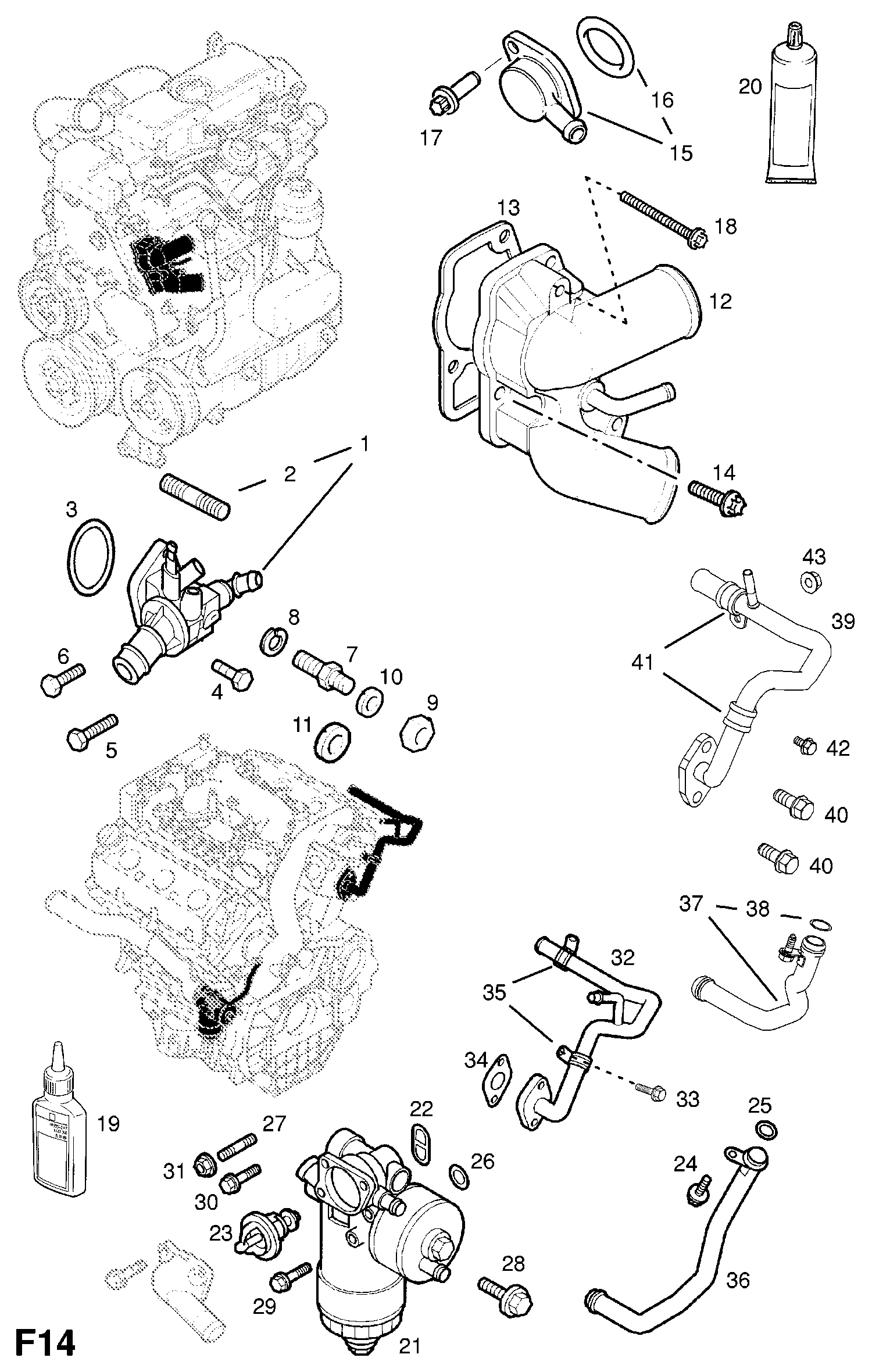 SAAB 1338039 - Termostato, Refrigerante autozon.pro