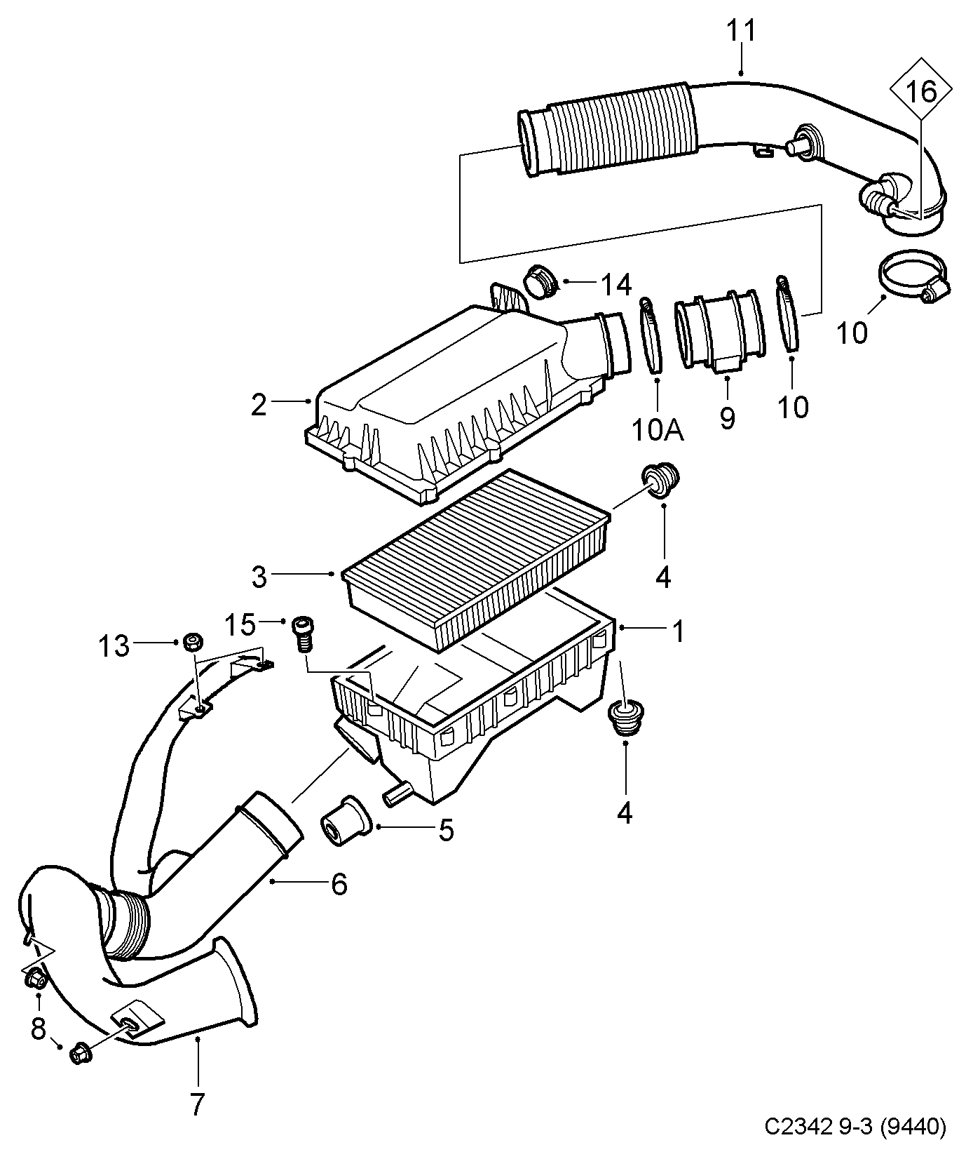 Opel 12800518 - BOLT,A/CL HSG(M6X2.5X31MM) autozon.pro