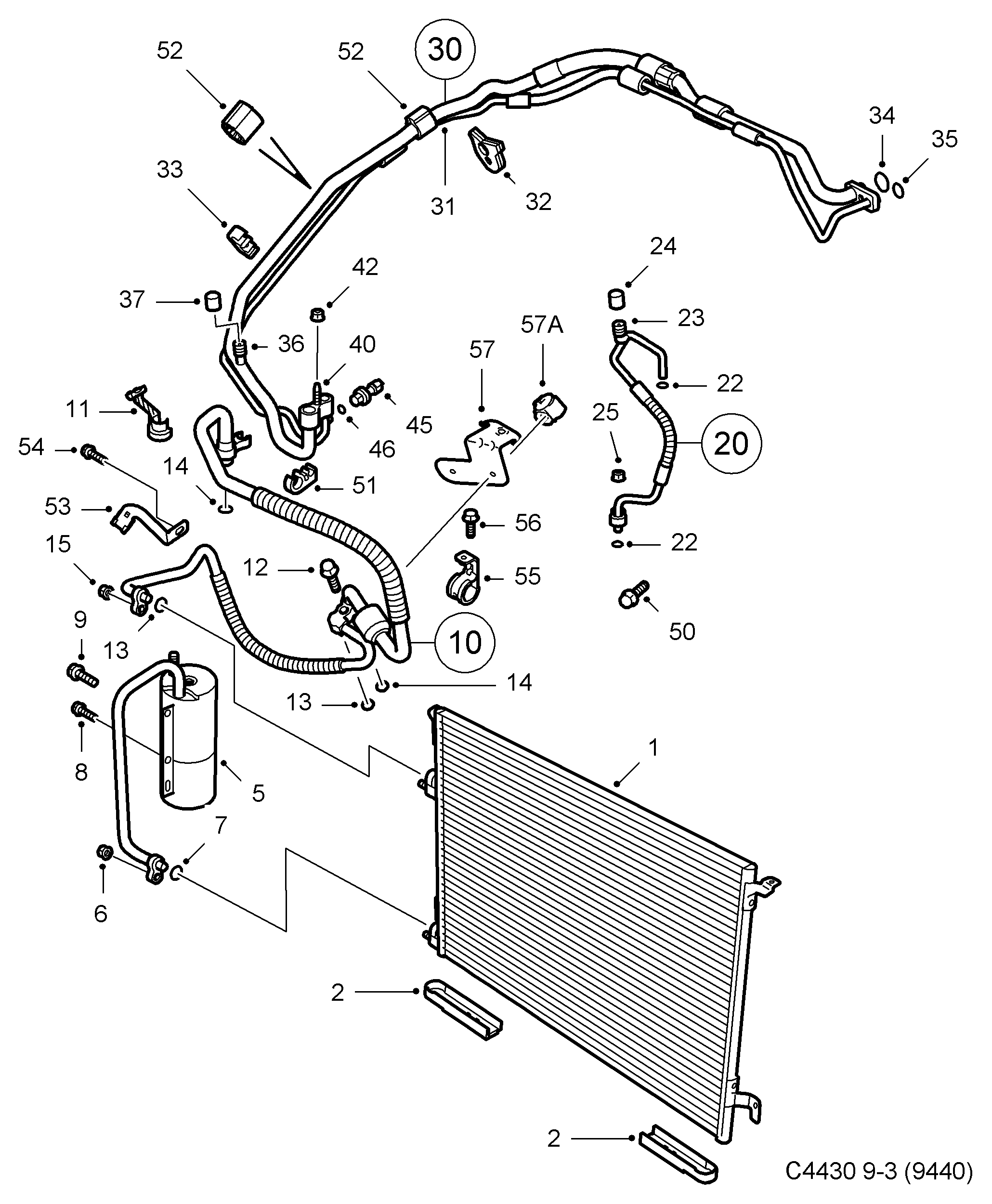 Cadillac 24418371 - Essiccatore, Climatizzatore autozon.pro