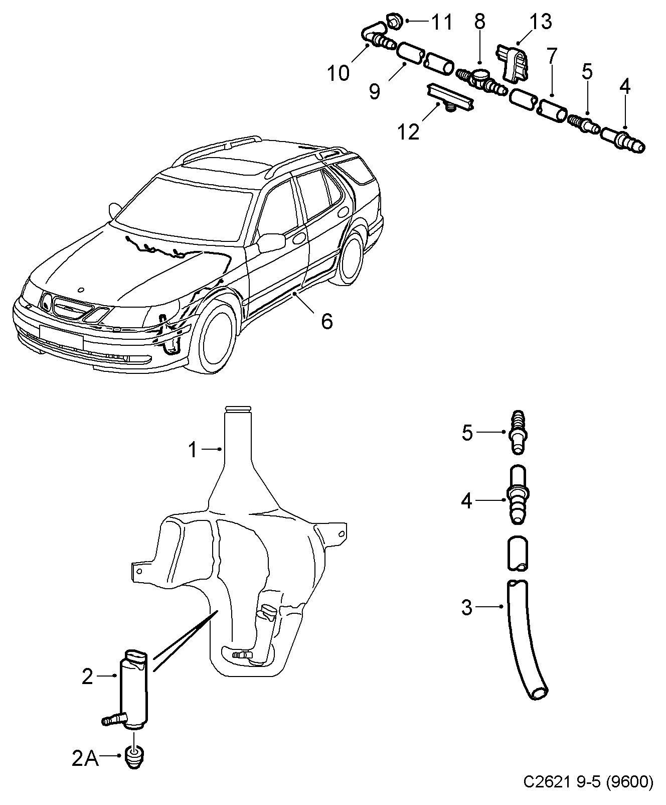 Vauxhall 4832895 - Pompa acqua lavaggio, Pulizia cristalli autozon.pro