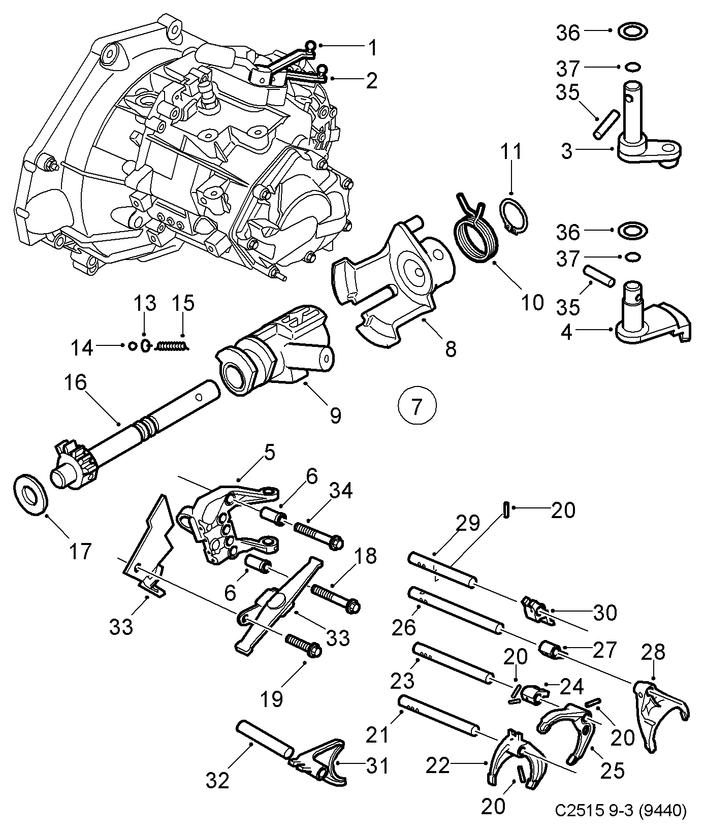 Opel 55 353 237 - Motorino d'avviamento autozon.pro