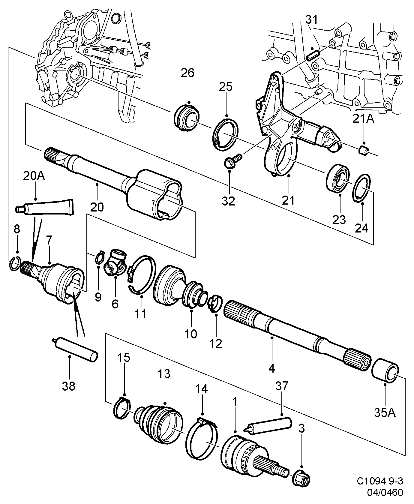 SAAB 4483533 - Dado autozon.pro