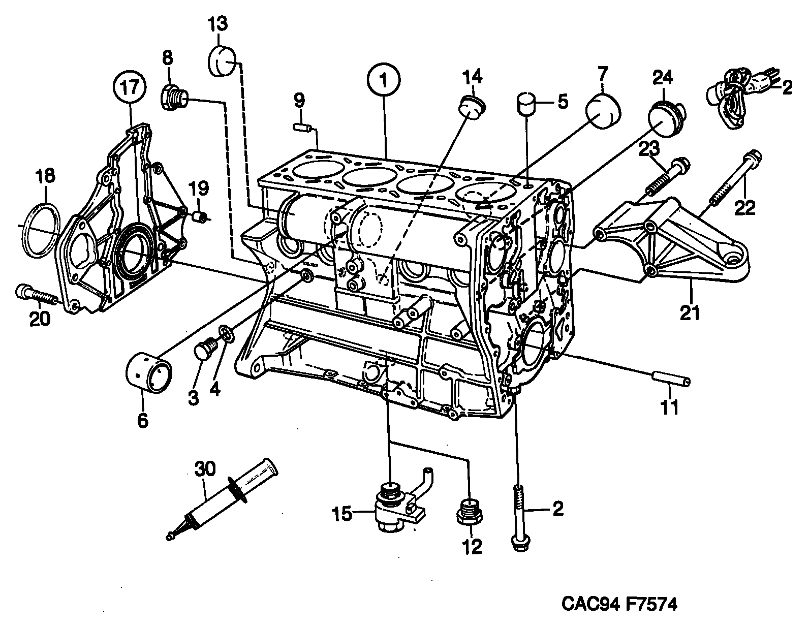 GMC 9117557 - Filtro aria autozon.pro