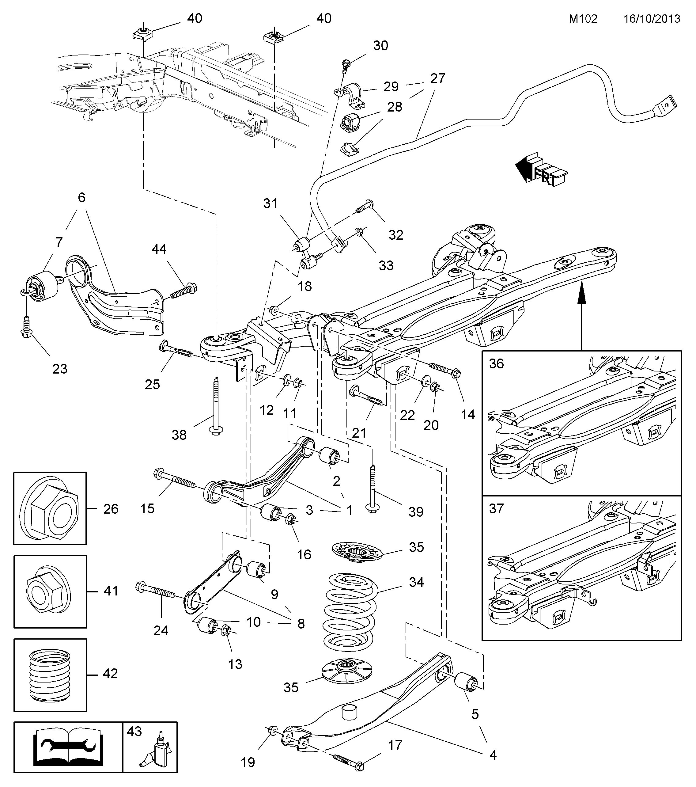 Opel 4 44 081 - Asta / Puntone, Stabilizzatore autozon.pro