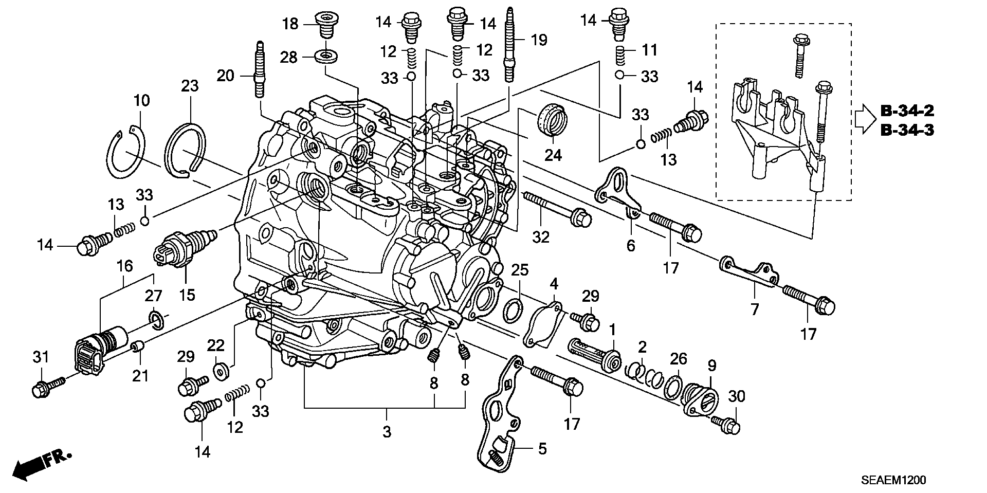 Honda 91307PR8005 - Guarnizione, Pompa olio autozon.pro