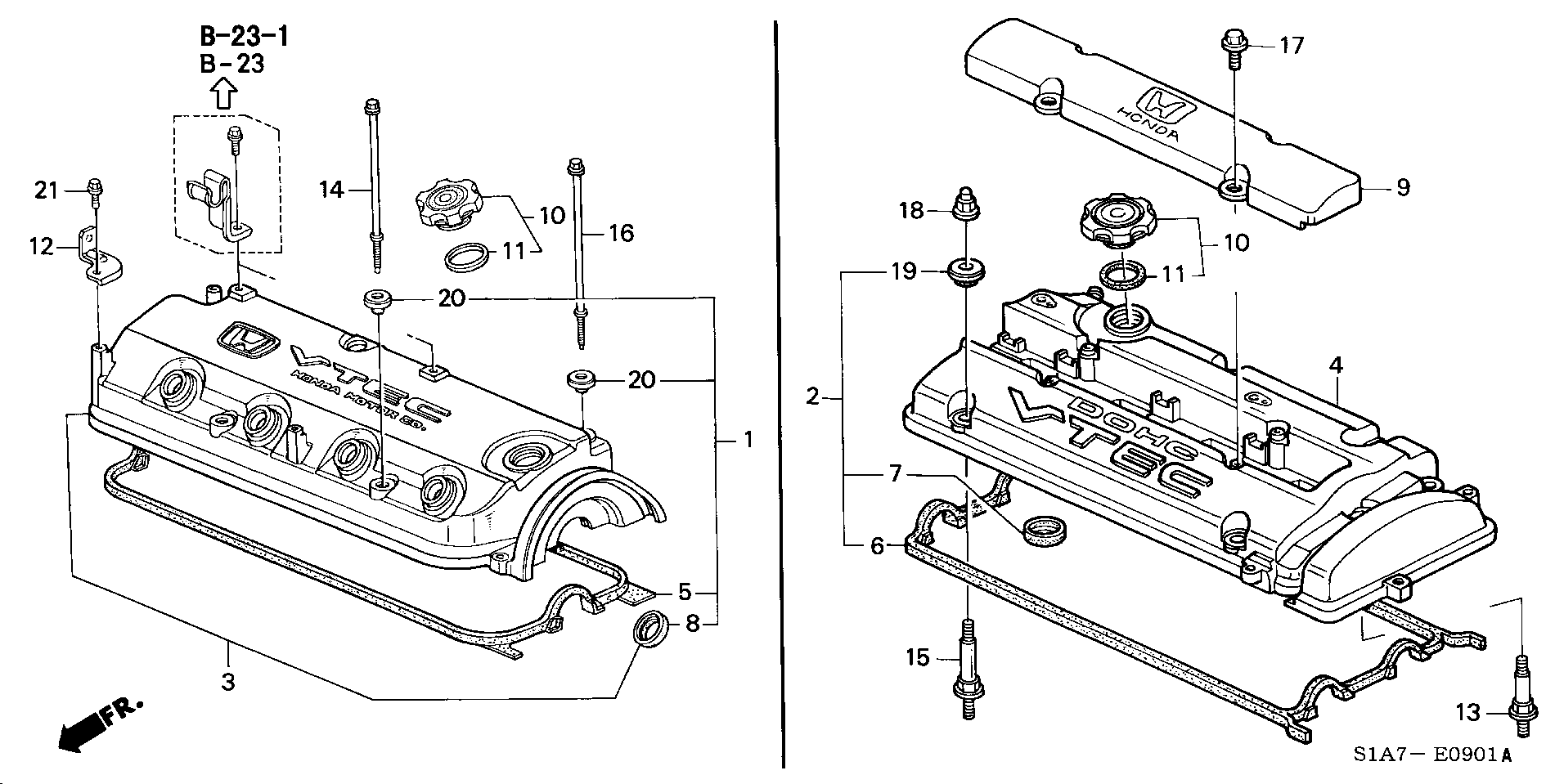 Honda 90442-P0A-000 - Guarnizione autozon.pro