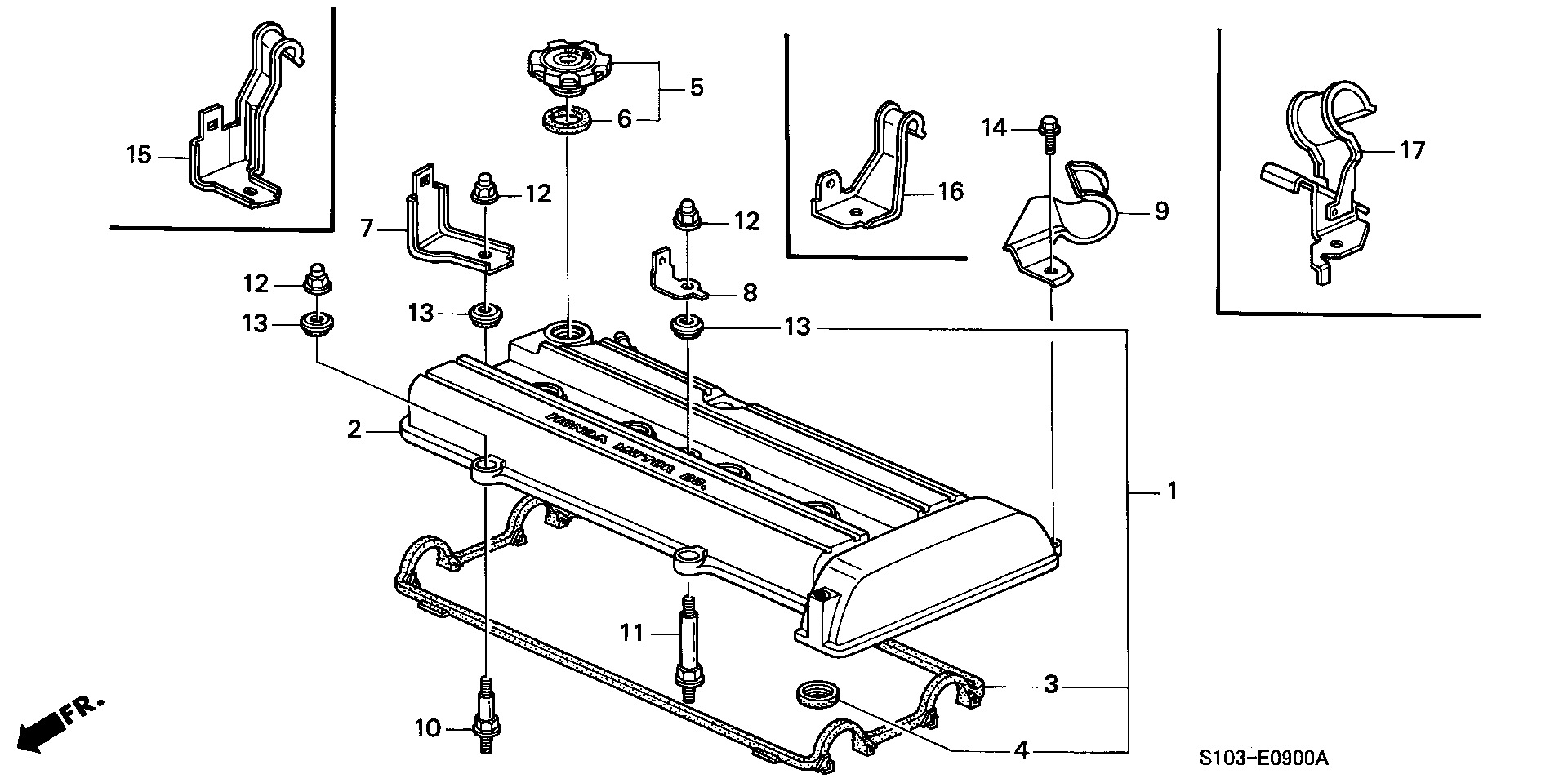 Honda 15610P2EA01 - Chiusura, bocchettone riempimento olio autozon.pro