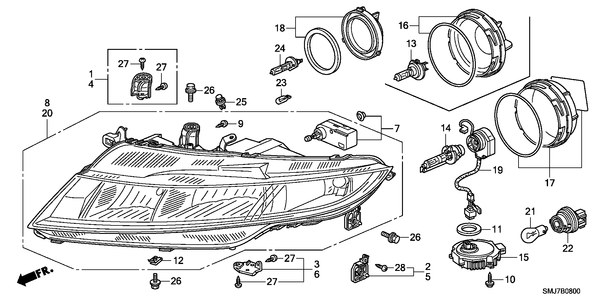 Honda 34901-S6D-G01 - Lampadina, Illuminazione strumentazione autozon.pro