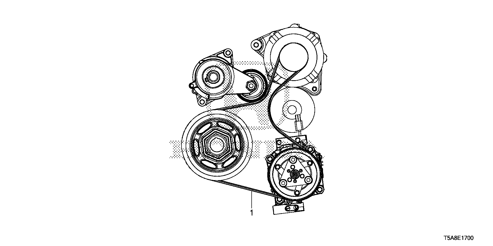 Honda 31110-5R0-003 - Cinghia Poly-V autozon.pro