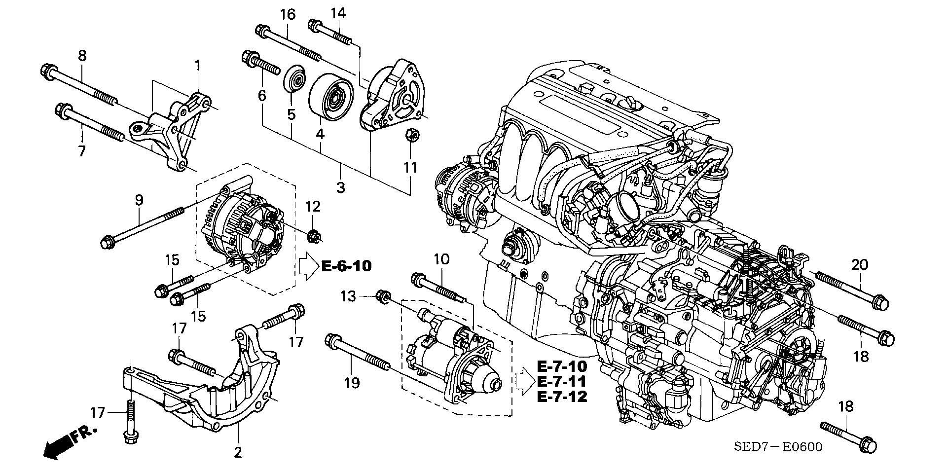 ACURA 31170-RAA-A01 - Tendicinghia, Cinghia Poly-V autozon.pro